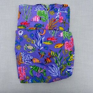 Printfresh! Cropped Pajama Set! Size 1X! Perfect Condition! Pattern shown!